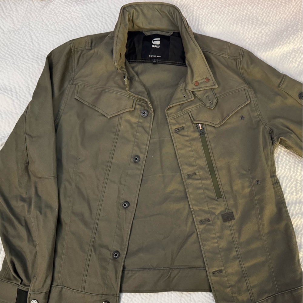 G-Star Dark Olive Military Jacket